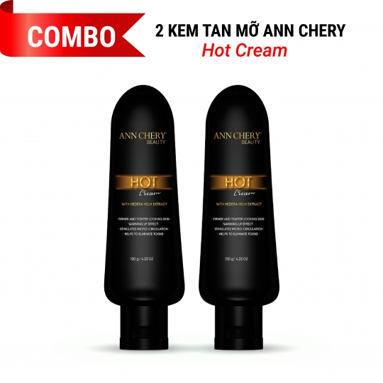Combo 2 Kem Tan Mỡ Annchery Hot Cream